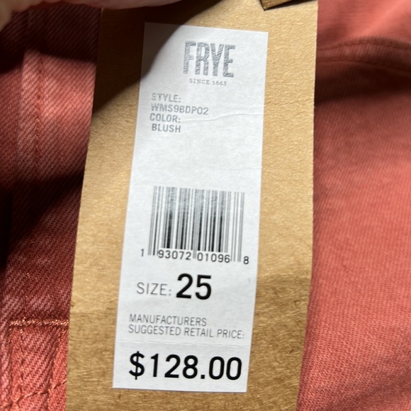 NWT Frye waist 25 Veronica Cropped Skinny jeans - Picture 8 of 10